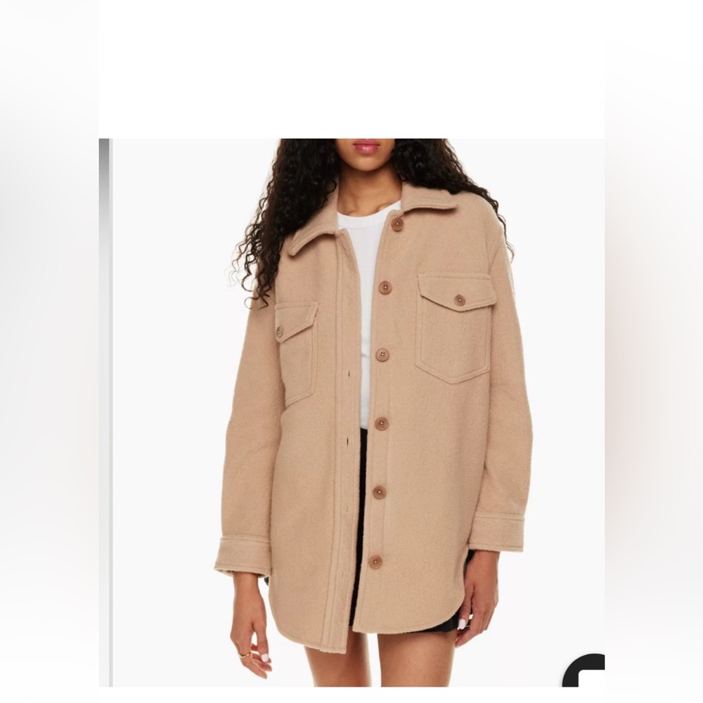 Aritzia Wool Shacket